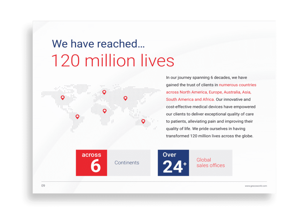 Pitch n present x Gesco